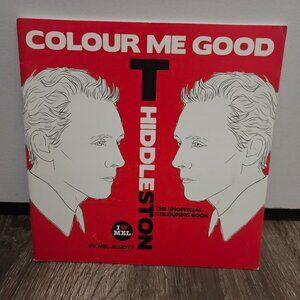 Colour Me Good Tom Hiddleston Coloring Book